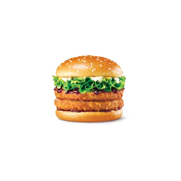 Double Chicken Burger