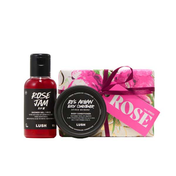 Rose Gift (with Shopping Bag) – 2-Piece Gift Set