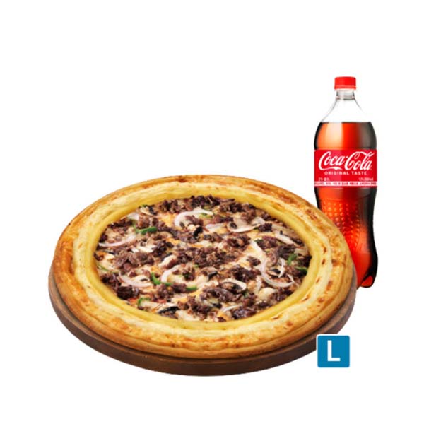Real Bulgogi Pizza (Original) L + Coke 1.25L
