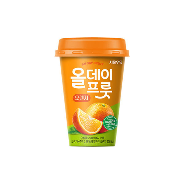 Seoul) All Day Fruit Orange 250ml