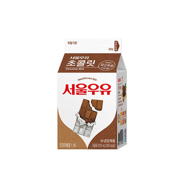 서울)초코우유 300ml