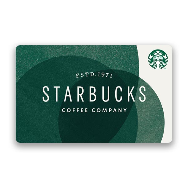 40,000 KRW Starbucks gift card
