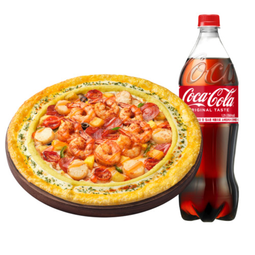 シーフードキング リッチゴールドL + コーラ1.25L