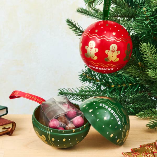 オーナメントボールチョコレート（レッド）