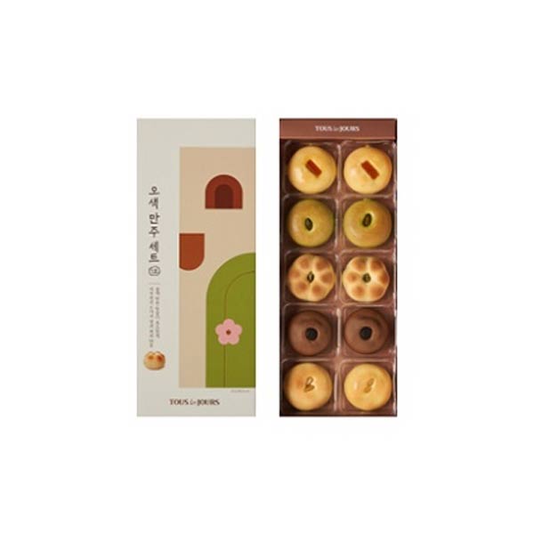Five-color Manju Set 1