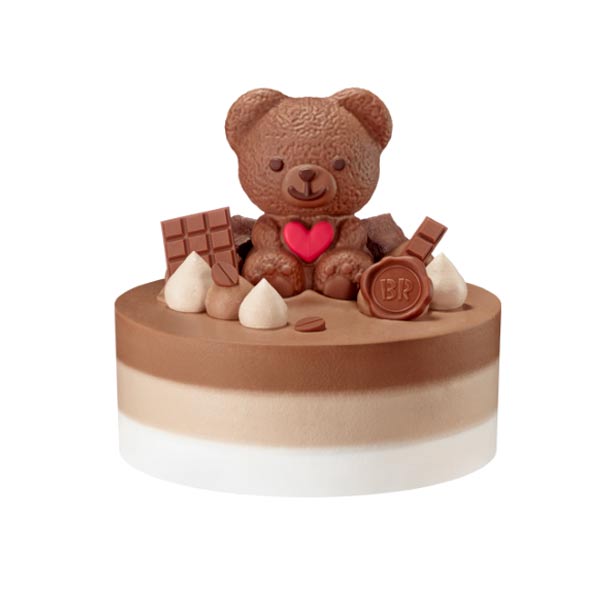 Chocolate Fondant Brownie Bears