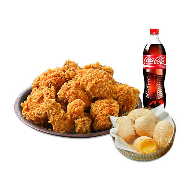 Crispy Chicken+Golden Cheese Balls 5 pcs. +Cola 1.25L