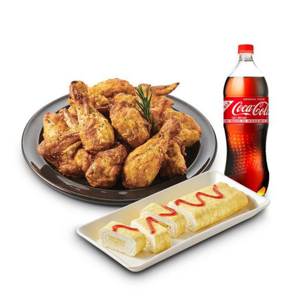 Pura Chicken + Crepe Roll + Cola 1.25L
