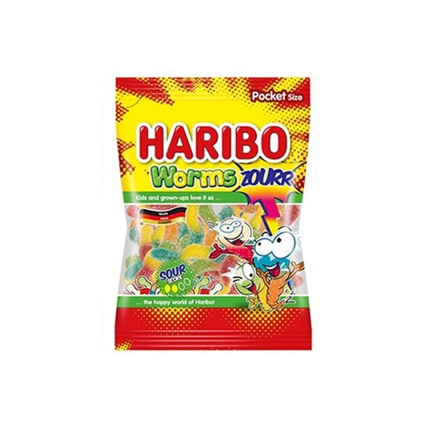 Haribo Worms Sour