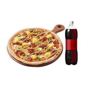 Goobne Volcano Pizza + Cola 1.25L