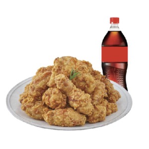 (Original/Combo)Fried Chicken + Coke1.25L