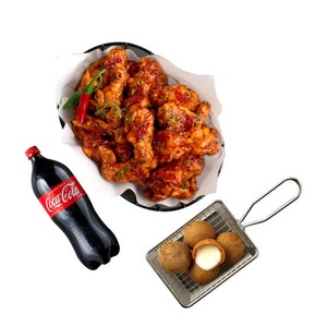 Red Hot King Wings + Cheese Ball + Coke 1.25L