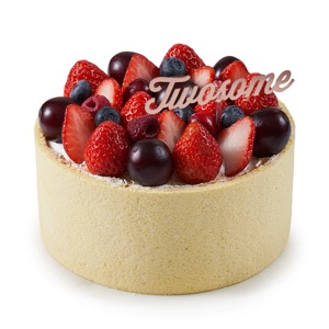 Mascarpone Fresh Cream Cake (Mixed Berry)