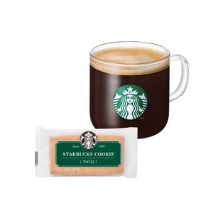[Coffee Break] Caffe Americano T + Nutty Cookie
