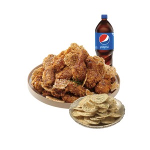 (Original/Boneless)Breaded Chicken+Yellow Chips+Cola1.25L