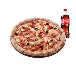 Imsil Cheese Pizza (L) + Cola 1.25L