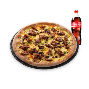 Bulgogi Pizza (R) + Cola 500ml