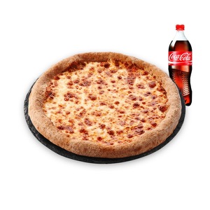 Cheese Pizza (R) + Cola 500ml