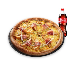Potato Pizza (L) + Cola 1.25L