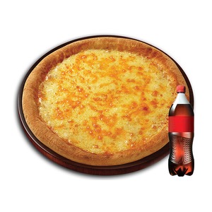 Double Cheese Pizza (L) + Cola 1.25L
