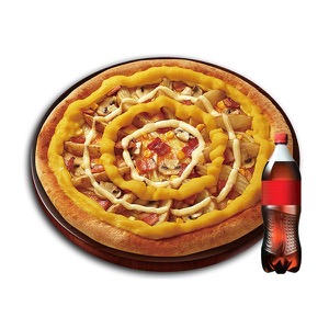 Double Potato Pizza (L) + Cola 1.25L