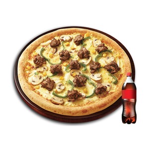 Bulgogi Pizza (M) + Cola 500mL