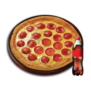 Pepperoni Pizza (BL) + Cola 1.25L