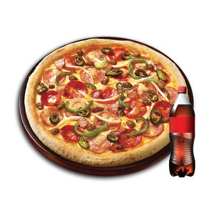 Hot and Spicy Pizza (L) + Cola 1.25L