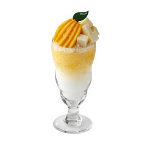 1-person) Apple Mango Cheese Cake Shaved Ice