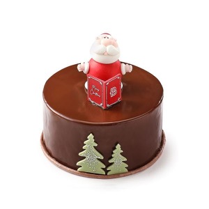 [22年X-mas]サンタはプレゼント準備中のケーキ