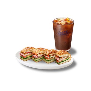 Honey Combination Lunch Set (Lunch Sandwich + 1 Iced Americano (Signature))
