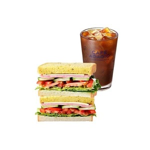 A Meal for You (Deluxe Sandwich + 1 Iced Americano (Signature))
