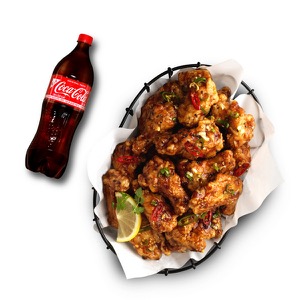 Spicy Soy Sauce Wings + Cola 1.25L