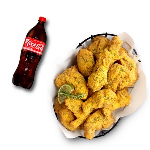 Purinkle Wings + Cola 1.25L