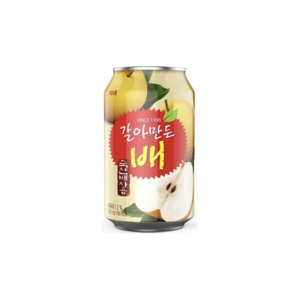 海泰)すりおろし梨ジュース缶 340ml