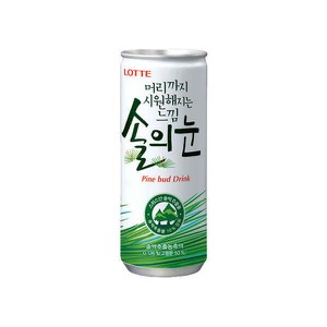 Lotte) Pine Bud Drink Can 240ml