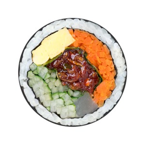 매운멸추김밥