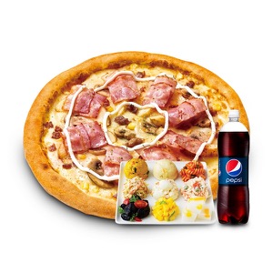 포테이토L+홈샐러드+콜라1.25