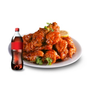 Yangnyeom Chicken + Cola