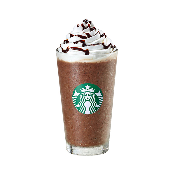 Chip Frappuccino with chocolate cream